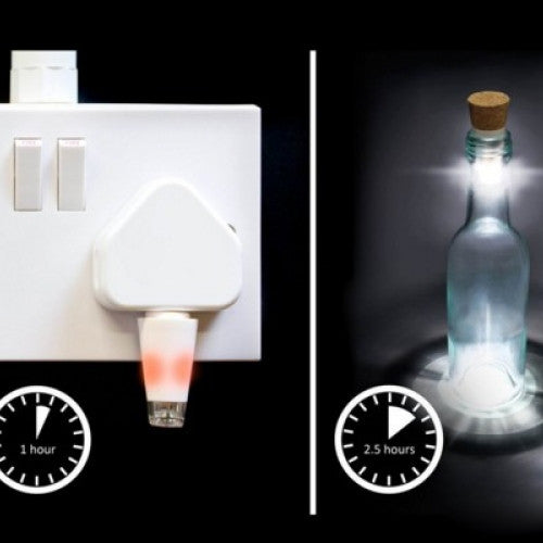 Rechargeable Bottle LED Outdoor Lamp