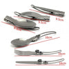 Foldable Stainless Steel Silver Tools