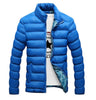Cotton Blend Winter Zipper Coat